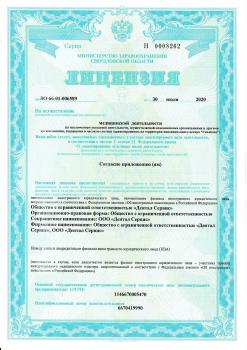 Сертификат отделения Гагарина 35